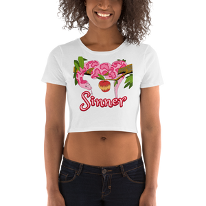 The Serpent - Sinner Women’s Crop Tee