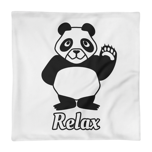 Howdy Panda - Relax Pillow Case