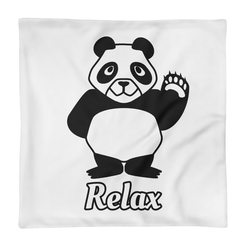 Howdy Panda - Relax Pillow Case