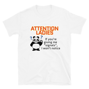 Howdy Panda - Attention Ladies T-Shirt