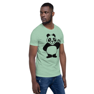 Howdy Panda - Light Coloured Unisex T-Shirt