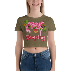 The Serpent - Tempting Women’s Crop Tee