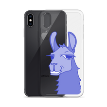 Load image into Gallery viewer, The Cool Llama - iPhone Case Blue