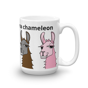 The Cool Llama - Llama Chameleon Mug