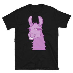 The Cool Llama - Unisex T-Shirt Purple