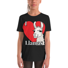 Load image into Gallery viewer, The Cool Llama - I Love Llamas Kids T-Shirt