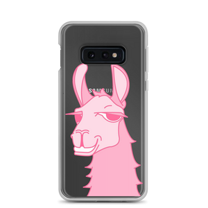 The Cool Llama - Samsung Phone Case Pink