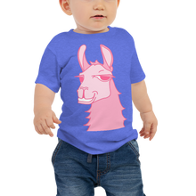 Load image into Gallery viewer, The Cool Llama - Baby T-Shirt Pink