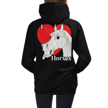 Load image into Gallery viewer, The Cheeky Horse - I Love Horses Kids Hoodie