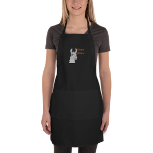 The Cool Llama - Embroidered Apron Llama Mama