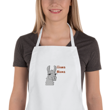 Load image into Gallery viewer, The Cool Llama - Embroidered Apron Llama Mama