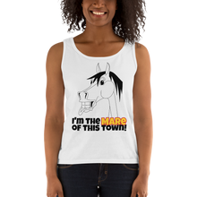 Load image into Gallery viewer, The Cheeky Horse - I&#39;m The Mare Of This Town Ladies Tank Top Singlet