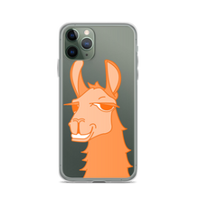 Load image into Gallery viewer, The Cool Llama - iPhone Case Orange