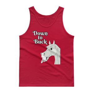 The Cheeky Horse - Down To Buck Singlet Tank Top