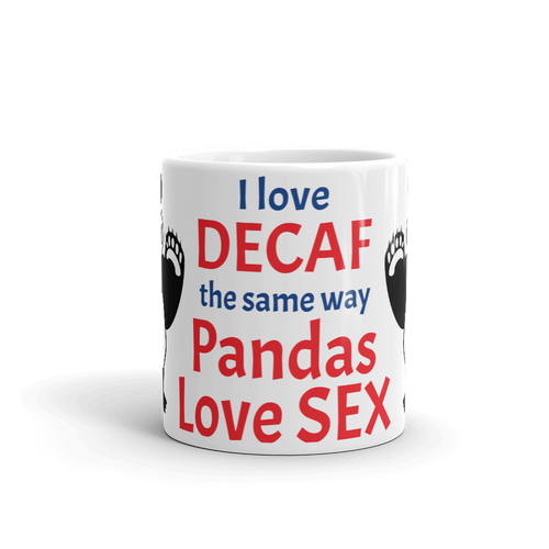 Howdy Panda - I Hate Decaf Mug