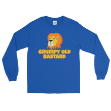 Load image into Gallery viewer, Grumpy Lion - Grumpy Old Bastard Long Sleeve T-Shirt