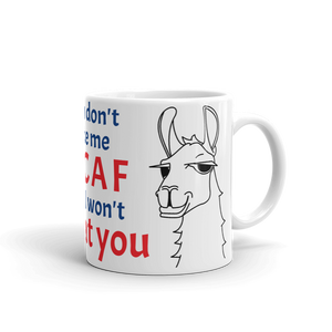 The Cool Llama - Mug I Hate Decaf