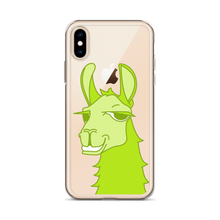 Load image into Gallery viewer, The Cool Llama - iPhone Case Green