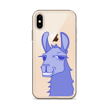 Load image into Gallery viewer, The Cool Llama - iPhone Case Blue