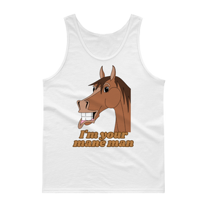 The Cheeky Horse - I'm Your Mane Man Singlet Tank Top