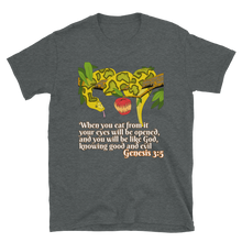 Load image into Gallery viewer, The Serpent - Genesis 3:5 Unisex T-Shirt