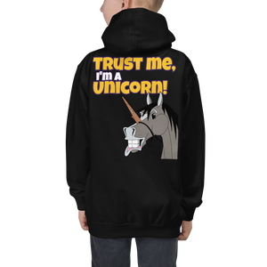 The Cheeky Horse - Trust Me, I'm A Unicorn Kids Hoodie