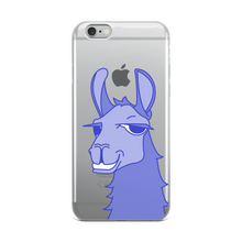 Load image into Gallery viewer, The Cool Llama - iPhone Case Blue