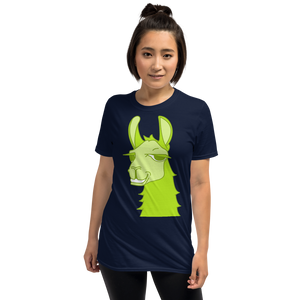 The Cool Llama - Unisex T-Shirt Green