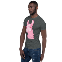 Load image into Gallery viewer, The Cool Llama -  Unisex T-Shirt Pink