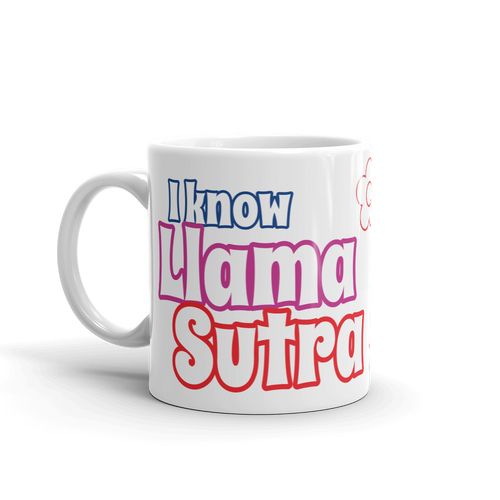 The Cool Llama - Mug I Know Llama Sutra