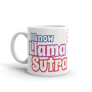 The Cool Llama - Mug I Know Llama Sutra