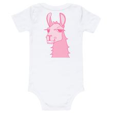 Load image into Gallery viewer, The Cool Lama - Baby Bodysuit Pink