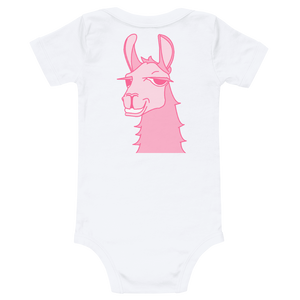 The Cool Lama - Baby Bodysuit Pink