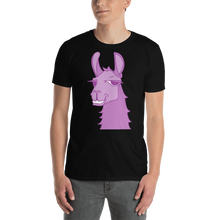 Load image into Gallery viewer, The Cool Llama - Unisex T-Shirt Purple