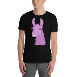 The Cool Llama - Unisex T-Shirt Purple