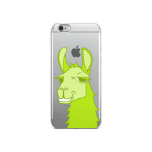 Load image into Gallery viewer, The Cool Llama - iPhone Case Green