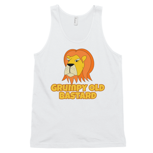 The Grumpy Lion - Grumpy Old Bastard Unisex Singlet Tank Top