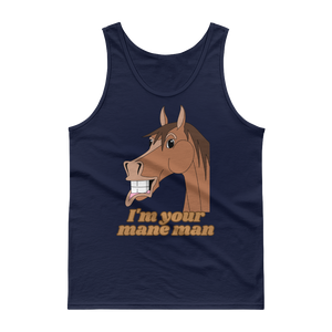 The Cheeky Horse - I'm Your Mane Man Singlet Tank Top