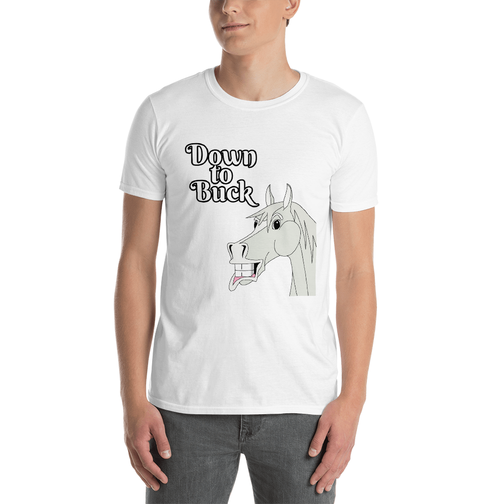 The Cheeky Horse - Down To Buck Unisex T-Shirt