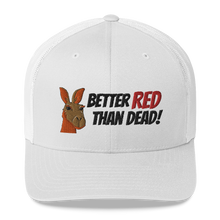 Load image into Gallery viewer, Australia - Better Red Than Dead Kangaroo Trucker Cap Hat