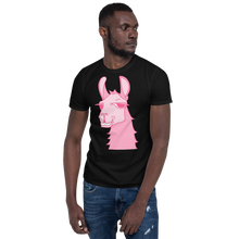 Load image into Gallery viewer, The Cool Llama -  Unisex T-Shirt Pink