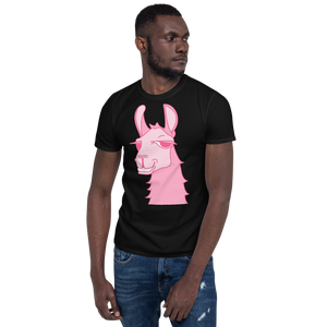 The Cool Llama -  Unisex T-Shirt Pink