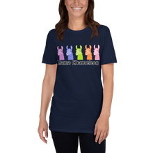 Load image into Gallery viewer, The Cool Llama - Rainbow Llama Chameleon Unisex T-Shirt