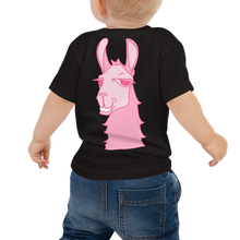 Load image into Gallery viewer, The Cool Llama - Baby T-Shirt Pink