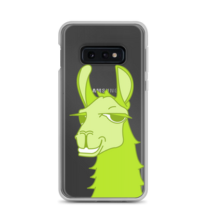 The Cool Llama - Samsung Phone Case Green