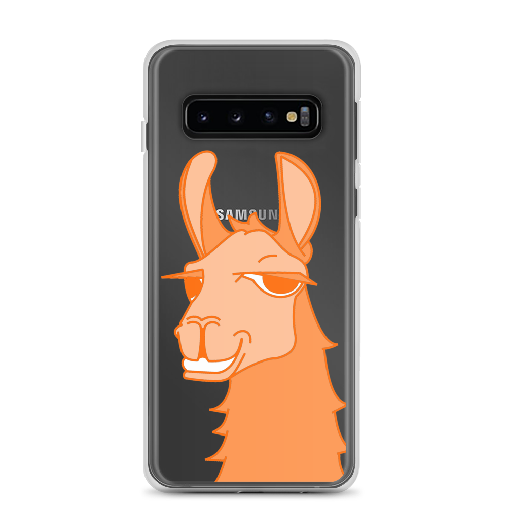 The Cool Llama - Samsung Phone Case Orange