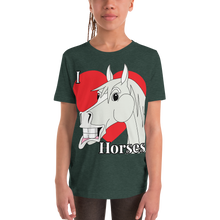 Load image into Gallery viewer, The Cheeky Horse - I Love Horses Kids T-Shirt