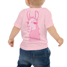 Load image into Gallery viewer, The Cool Llama - Baby T-Shirt Pink