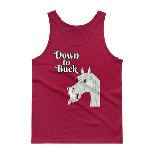 The Cheeky Horse - Down To Buck Singlet Tank Top