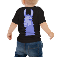 Load image into Gallery viewer, The Cool Llama - Baby T-Shirt Blue